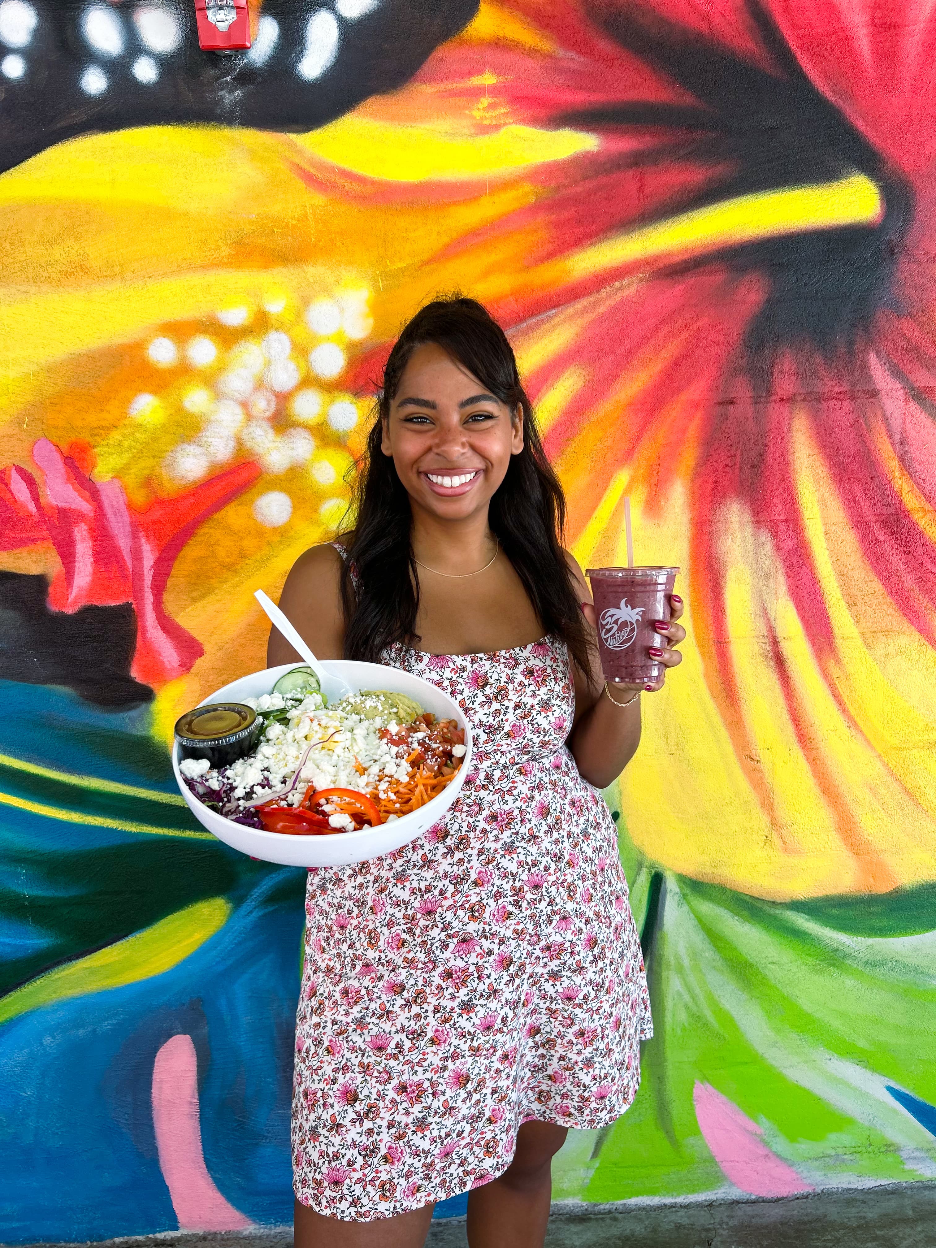 Creator visit at 3Natives Açaí Cafe