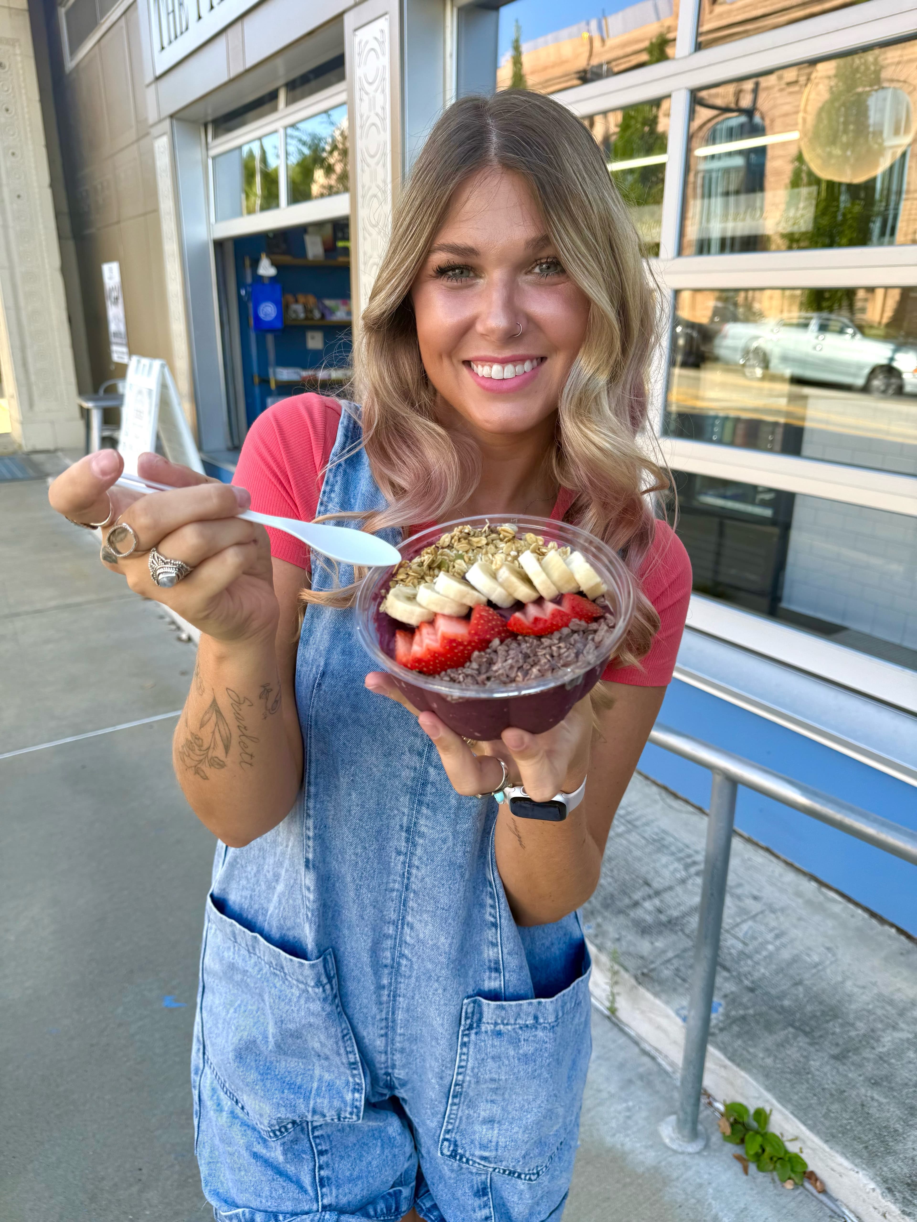 Creator lifestyle content for a local brand