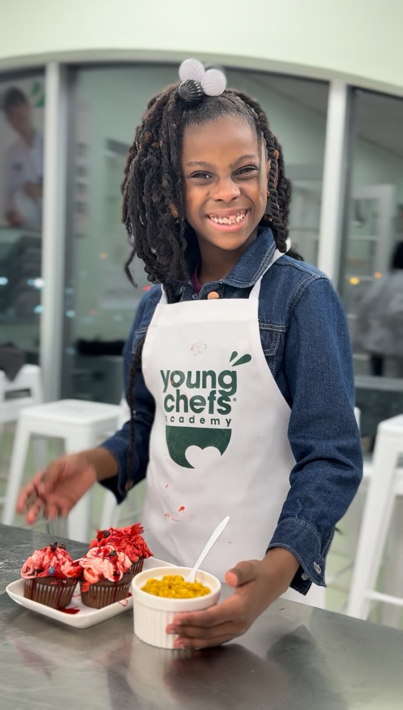 Creator visit at Young Chefs