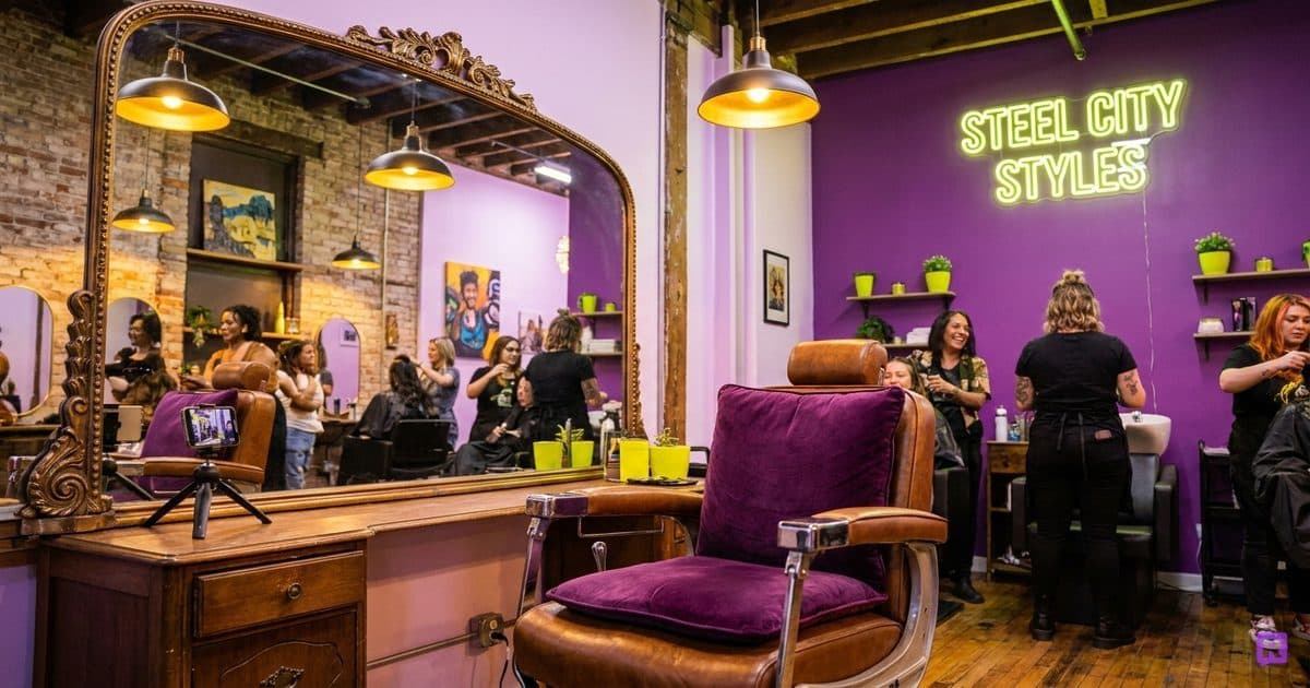 How a Pittsburgh Salon Filled Its Books With One Creator Visit